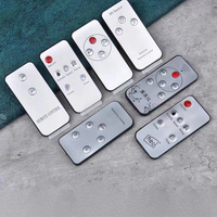 Télécommande IR universelle ON/OFF à 2 touches, code fixe, pour bougie LED (plastique et silicone)