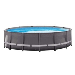 Nueva <span class=keywords><strong>Piscina</strong></span> Familiar Redonda <span class=keywords><strong>Tubular</strong></span> de PVC Resistente a los Rayos UV, Fácil de Instalar, Sobre el Suelo, para Niños - Product Image 1