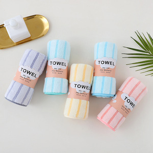 จินอาวผ้าขนหนูเช็ดหน้าคอรัลฟลีซ 35x75 ซม. ผ้าขนหนูเนื้อนุ่ม ซึมซับเร็ว แห้งไว ไม่เป็นขุย สีไม่ตก สำหรับผู้ใหญ่ - Product Image 2