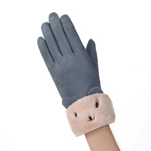 Women's Fleece Lined Thickened <b>Gloves</b> <b>Touchscreen</b> Windproof Thermal Autumn Winter Outdoor Cycling <b>Gloves</b> - Product Image 3