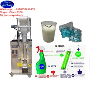 White organosilicon nonionic water treatment defoaming agent Water soluble film liquid packing machine