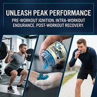 Vente chaude OEM/ODM Marque privée Pré-entraînement Créatine monohydrate Gummies Complément alimentaire pour la musculation pour femmes et hommes