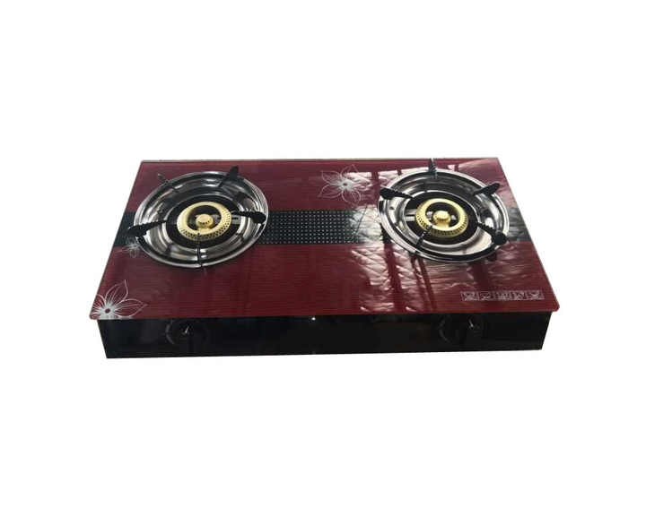 Glass body table top gas stove,3 burner gas cooker,household gas burner