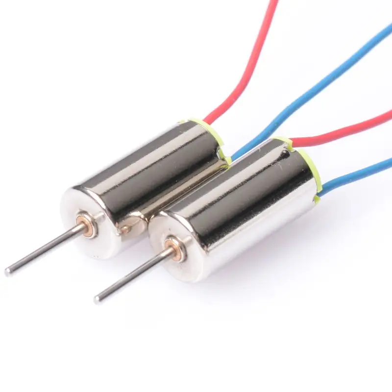 612, 4,5 V, 25000 rpm, 0612 de 6mm de diámetro 12mm de longitud Micro DC de conducción motor ventilador pequeño motor