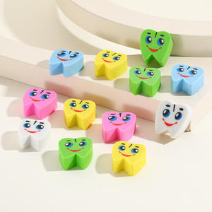 Soododo Creatieve Cartoon Rubber Potlood Gum Kleur Tanden Vormen Schattige Kinderen Cross-Border Combinatie Geschenk - Product Image 6