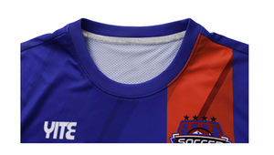 YITE <span class=keywords><strong>2021</strong></span> Maillots <span class=keywords><strong>de</strong></span> Football Personnalisés Pas Cher Sublimation Acheter Maillot <span class=keywords><strong>de</strong></span> Football pour Enfants - Product Image 4