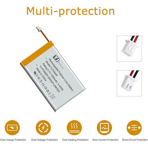 Batterie Li-Polymère Personnalisée YJ702050 800mAh Certifiée IEC62133 Sûre pour Appareil <span class=keywords><strong>de</strong></span> Mesure du <span class=keywords><strong>Glucose</strong></span> Portable et Capteur Médical - Product Image 4