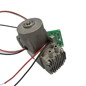 Bomba de ar/gás pequena 12v24 v, motor dc sem escova micro vácuo de diafragma