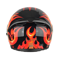 Casque de moto modulaire LV115 à visière relevable, double visière, homologué DOT, avec spoiler, déverrouillage rapide, casques de moto