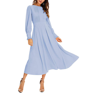 Váy Nữ Suông Xếp Ly, Dáng Suông Xếp Ly, Chất Lượng Cao, Mặc Thường Ngày - Product Image 6