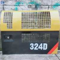 Pièces de rechange pour excavatrice LANXIN E324D 324D Porte de panneau de radiateur avec serrure Porte de panneau d'air Pompe hydraulique Porte de panneau pour CAT