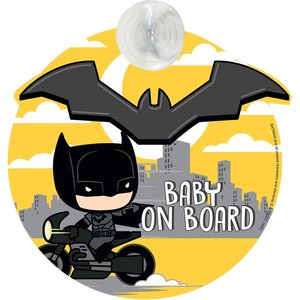 Cartello per bambini con ventosa e design DC Batman - Product Image 1