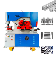 Machine à découper et à poinçonner hydraulique CNC 360-900kN, équipement multifonctionnel avec moteur 4kW pour le traitement de la tôle