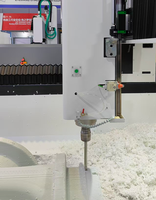 Fresadora CNC de 4 Ejes de Alta Precisión para Sistemas de Control, Alta Rigidez, Controlada por PLC, AC 380V/50HZ, 1 Año de Garantía, para Madera