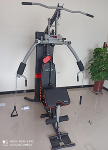 Equipo de gimnasio en casa, estación de dominadas multiestación, máquina de ejercicio multifunción <span class=keywords><strong>para</strong></span> una sola persona con prensa de pierna - Product Image 3