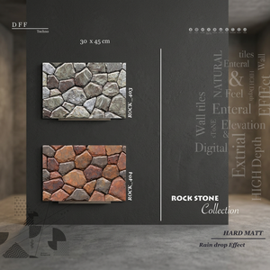 Carreaux muraux en céramique 3D Satin Mat 300x450mm, effet numérique, étanches et antidérapants pour la décoration intérieure, l'extérieur, les salles de bain et les centres commerciaux - Product Image 6