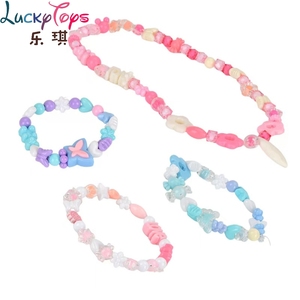 Kit de fabrication de bijoux pour enfants, très vendu, avec perles alphabet, élastiques, jouet éducatif, cadeau princesse pour filles - Product Image 2
