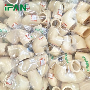 IFAN Nouveaux raccords CPVC de conception innovante ASTM2846 Fournisseur fiable Couplage PVC Coude 1/2"-2" Raccords de tuyauterie CPVC - Product Image 4