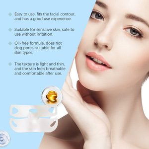 Oem ODM chin Collagen Mặt Nạ Giảm béo khuôn mặt và cổ mỏng V-line làm săn chắc nâng đôi cằm lên mặt nạ V hình mặt nạ - Product Image 3