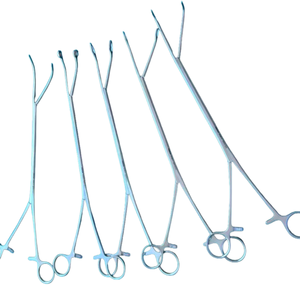 Pinça Médica Manual de Alta Qualidade para Cirurgia Laparoscópica Minimamente Invasiva, <span class=keywords><strong>Forceps</strong></span> Torácico para Aperto de Pulmão, Reutilizável - Product Image 2
