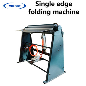 Pneumatic Single Folding & Crimping Machine <b>Paper</b> <b>Processing</b> <b>Machinery</b> for Wrapping Hardcover Bag - Product Image 3