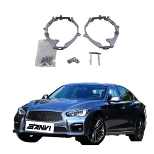 อะแดปเตอร์กรอบไฟหน้า Sanvi สำหรับอุปกรณ์เสริมไฟหน้าอื่นๆ ของ Infiniti Q50 ปี 2014-2020 - Product Image 1