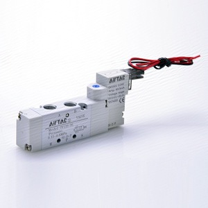วาล์วแม่เหล็กไฟฟ้า Airtac รุ่น 5V110-06 แรงดันไฟฟ้ากระแสตรง 24V ขนาด 1/4 นิ้ว วาล์วควบคุมแก๊สแบบไพล็อต - Product Image 4