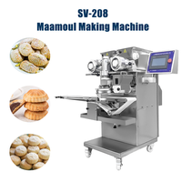 Machine automatique de fabrication de maamoul avec moules de formes variées, équipement de production de gâteaux arabes personnalisés, haute qualité d'usine