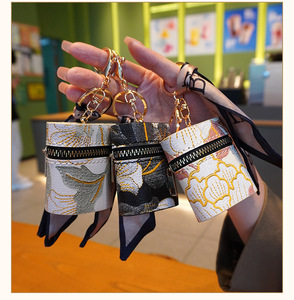 ที่ใส่ Airpod ขนาดเล็กป้องกันตัวเองใหม่เคสลิปสติกหนัง PU กระเป๋าสตางค์กระเป๋าสตางค์เก็บกุญแจ - Product Image 2