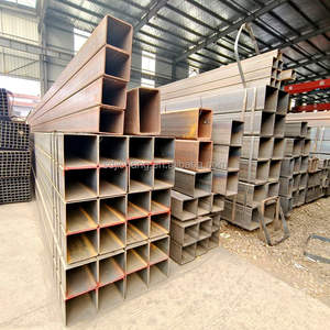 Tubes carrés en acier sans soudure, tubes en acier noir, tubes rectangulaires en acier au carbone, tubes carrés, vente en gros d'usine - Product Image 1