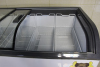 Réfrigérateur de vitrine commercial de haute qualité pour supermarché, pratique, îlot réfrigérant, congélateur, réfrigérateur horizontal