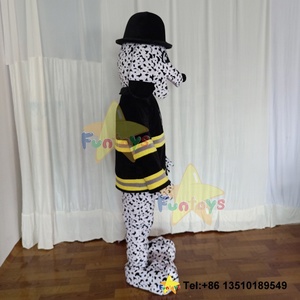 Funtoys <span class=keywords><strong>Chien</strong></span> <span class=keywords><strong>Dalmatien</strong></span> Tacheté Personnalisé avec Casquette Costume Costume de Mascotte de Dessin Animé Animal en Peluche Fursuit Halloween Carnaval <span class=keywords><strong>pour</strong></span> Adulte - Product Image 2