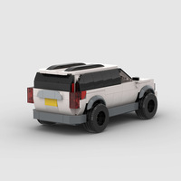 Jouets de construction éducatifs en blocs de plastique ABS à petites pièces, compatibles avec les modèles MOC de voitures de course et SUV, très demandés, pour la marque Brucks