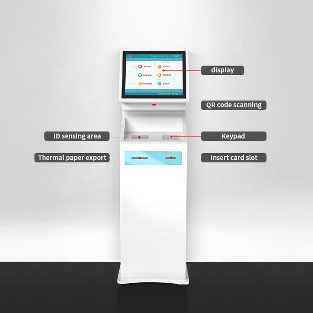21.5-inch Interactive Self-service All-in-one Machine, Self-service Touch Ordering Payment Kiosk