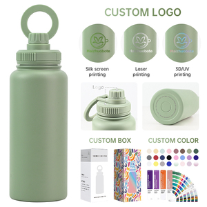 Tumbler Custom 32 oz 32oz Berlapis Bubuk Dinding Ganda Vakum Terisolasi Baja Tahan Karat Botol Air magsafe dengan Tempat Ponsel - Product Image 4