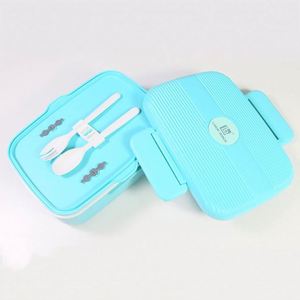 5 <b>Compartments</b> Bento <b>Lunch</b> <b>Box</b> for Kids <b>Lunch</b> Container with Spoon Fork - Product Image 4