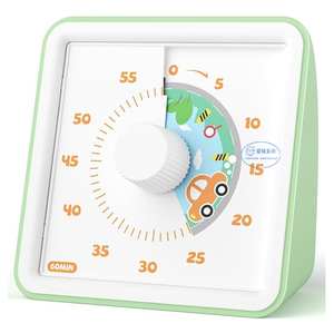 60 Minute Round Rainbow Pattern Mechanical Kitchen <strong>Timer</strong> for Cooking Productivity <strong>Timer</strong> Visual Study <strong>Timer</strong> - Product Image 6