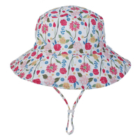 Sombreros de Pescador Personalizados al por Mayor para Bebés y Niños, de Algodón, con Rayas de Verano, Unisex, con Logotipo, para Viajes Diarios
