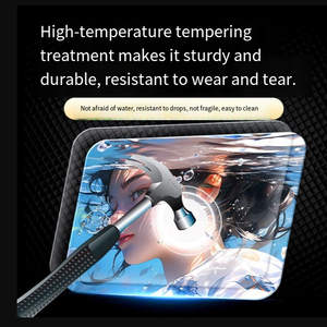 Tapis de souris en verre résistant à <span class=keywords><strong>l</strong></span>'usure, à surface micro-gravée lisse et de haute qualité, très vendu - Product Image 3