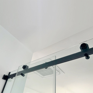 Cabines <span class=keywords><strong>de</strong></span> <span class=keywords><strong>douche</strong></span> FUSA avec porte coulissante, <span class=keywords><strong>cabine</strong></span> <span class=keywords><strong>de</strong></span> <span class=keywords><strong>douche</strong></span> en verre trempé transparent <span class=keywords><strong>de</strong></span> 8 mm avec panneau fixe pour hôtel, vente directe d'usine - Product Image 4