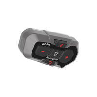 Casque de moto avec interphone et écouteurs bidirectionnels, compatible FM, vente en gros