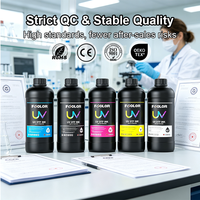 Encre et vernis UV DTF flexibles du fabricant ZYJJ, compatibles avec XP600 DX7 I3200 I1600 L1600