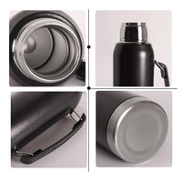 Ensemble de gourde à thé Yerba Mate 8oz tasse Yerba Mate avec couvercle de fermeture bouteille thermos en bois Bombilla paille mate tasse