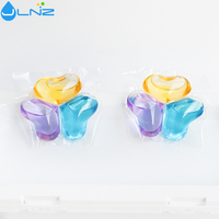 Produk Terlaris JL Oem 3 in 1 Deterjen Pod Cuci Pakaian Butiran Pembersih Perlengkapan Cuci Pakaian Pod Cuci
