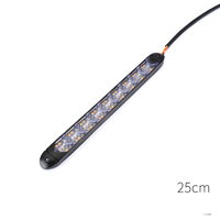 BRAD Vente en gros Feux de jour universels pour voiture DRL LED IP68 Étanche 12V 1200LM 18W Garantie 1 an Bande séquentielle