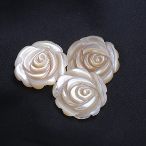 ไข่มุกน้ำจืดธรรมชาติขนาด 6-10 มม. พร้อมรู 28/8 รู ชุบสีเทา สำหรับทำสร้อยคอแบบ DIY ทำมือ - Product Image 4