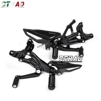 Nouveau kit de repose-pieds arrière réglable CNC pour moto DUCATI Panigale V4 V4S V4R SP 2018 2024, repose-pieds pliables en fibre de carbone et alliage d'aluminium