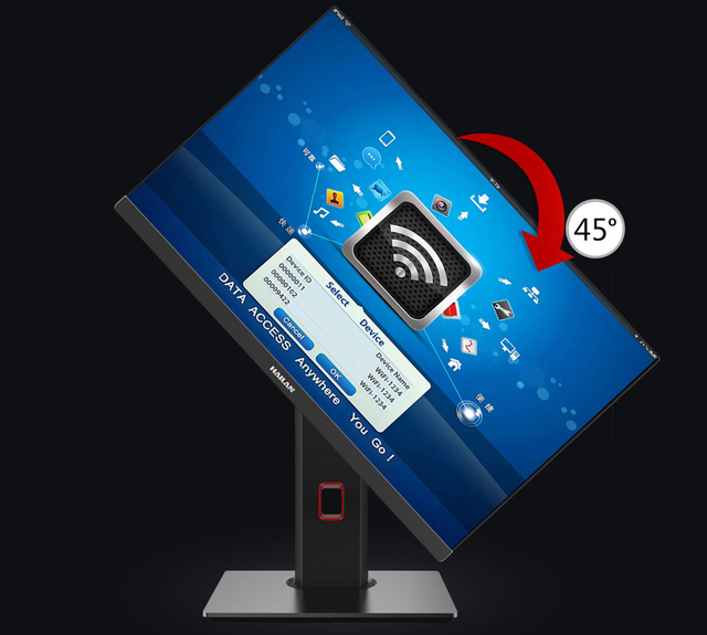 24 Inch  AIO Barebone System High Performance  Desktop Office Computer 4GB Core I3 Cheap All in One PC