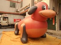 BOYI Ballon Carnaval Gonflable Animal Chien Modèle Énorme Publicité Gonflable Chien