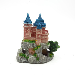 Ornamento per <span class=keywords><strong>acquario</strong></span> grotta acquatica nascondi capanna, rifugio per gamberetti Cichlid Hiding - Product Image 3